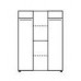 Skapis MAXIMUS M3, balts